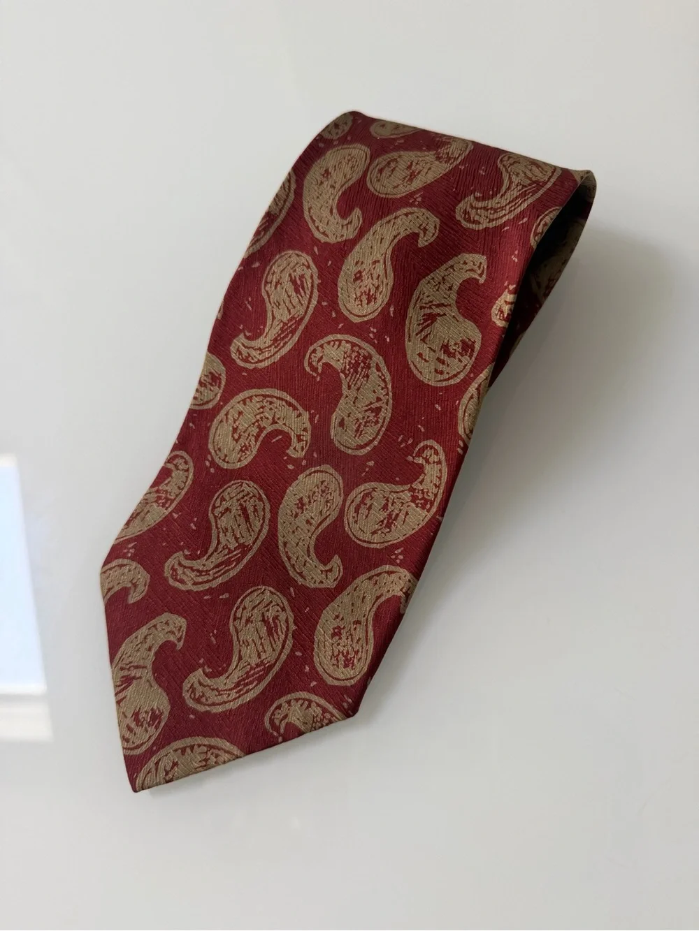 Giorgio Armani Cravatte Men’s 100% Silk Vintage Tie